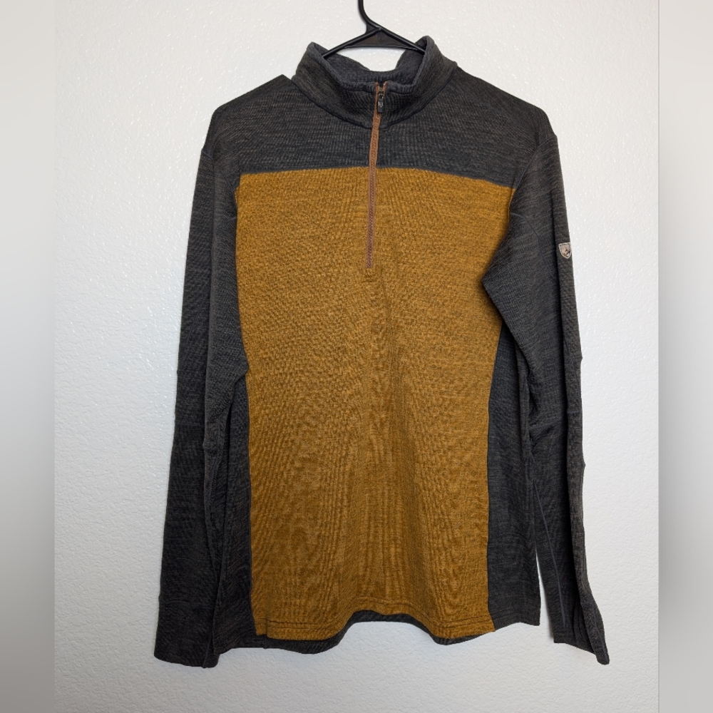 Kuhl Ryzer 1/4 Quarter Zip Sweater Mens Medium